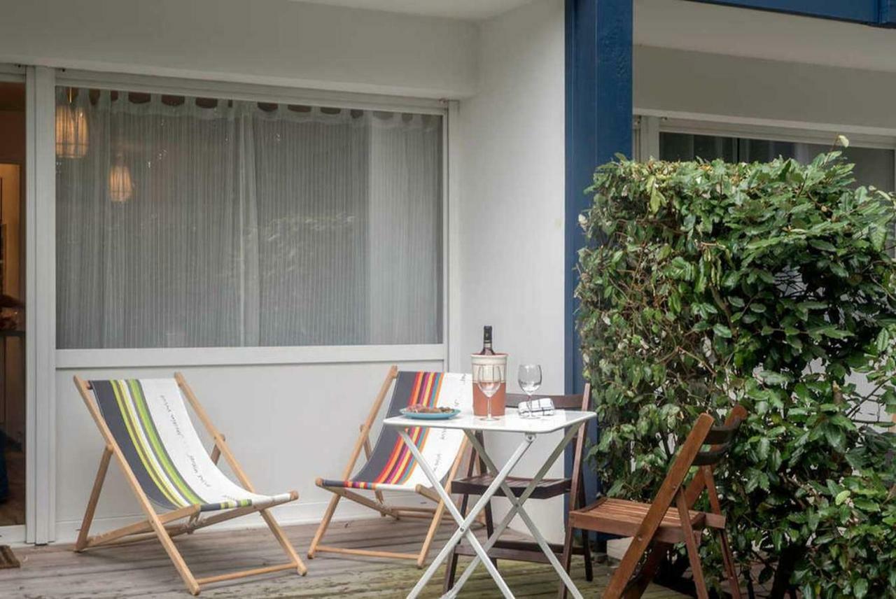Bayonne Et Anglet A Pied - Terrasse Bois Privative Apartment Exterior photo